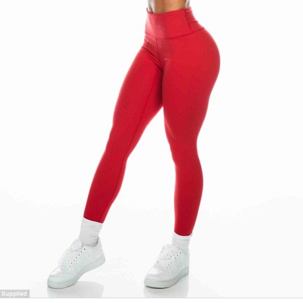 Saski collection leggings - red